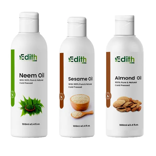 Edith_Naturals_Organic_Neem_Sesame_Almond_Hair_Oil_Nourish_Strengthen_And_Revitalize_Hair_Skin_100_Ml_Each