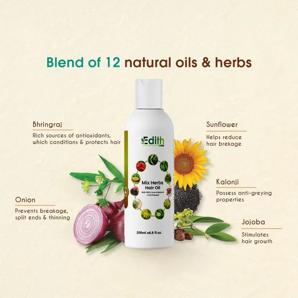 Edith_Naturals_Mix_Herbs_Herbal_Hair_Oil_All_In_One_Solution_For_Hair_Problems_In_Men_And_Women_Natural_Formula_200_Ml_-_Pack_Of_2