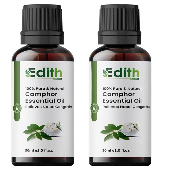 Edith_Camphor_Essential_Oil_Kapoor_For_Inhaler_Aroma_Diffuser_Skin_Hair_30_Ml_Pack_Of_2