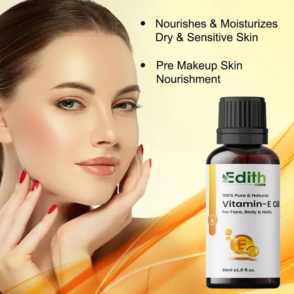 Edith_100_Pure_Natural_Vitamin_E_Oil_Blend_Of_Almond_Wheatgerm_Walnut_Carrot_Oils_Physician_Formulated_Antioxidant_Fight_Dullness_Damage_Ageing_Of_Skin_Anti_Stretch_Marks_And_Scars_-_Pack_Of_2