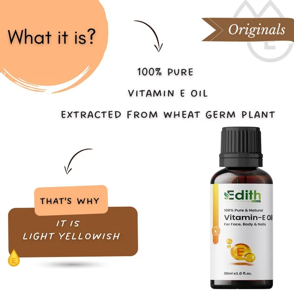 Edith_100_Pure_Natural_Vitamin_E_Oil_Blend_Of_Almond_Wheatgerm_Walnut_Carrot_Oils_Physician_Formulated_Antioxidant_Fight_Dullness_Damage_Ageing_Of_Skin_Anti_Stretch_Marks_And_Scars_-_Pack_Of_2