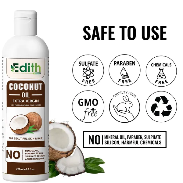 Edith_Naturals_Coconut_Hair_Oil_For_Hair_Care_And_Skin_Care_Cold_Pressed_200ml_Pack_Of_1