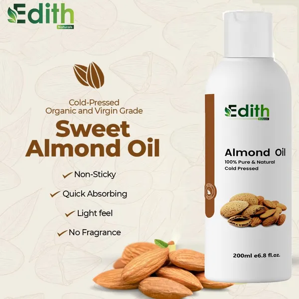 Edith_Roghan_Badam_Ka_Cold_Pressed_Oil_For_Hair_Growth_And_Glowing_Skin_200_Ml_-_Pack_Of_2