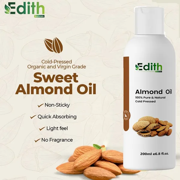 Edith_Roghan_Badam_Ka_Cold_Pressed_Oil_For_Hair_Growth_And_Glowing_Skin_200_Ml_-_Pack_Of_2
