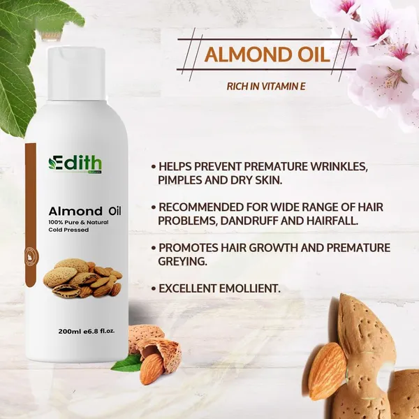 Edith_Roghan_Badam_Ka_Cold_Pressed_Oil_For_Hair_Growth_And_Glowing_Skin_200_Ml_-_Pack_Of_2