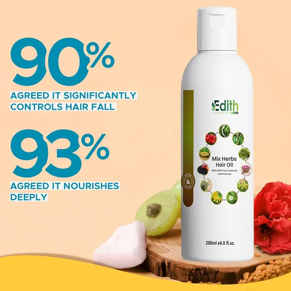 Edith_Natural_Hair_Care_Set_Cold_Pressed_Castor_Oil_And_Mix_Herbs_Hair_Oil_200ml_Each_Pack_Of_2