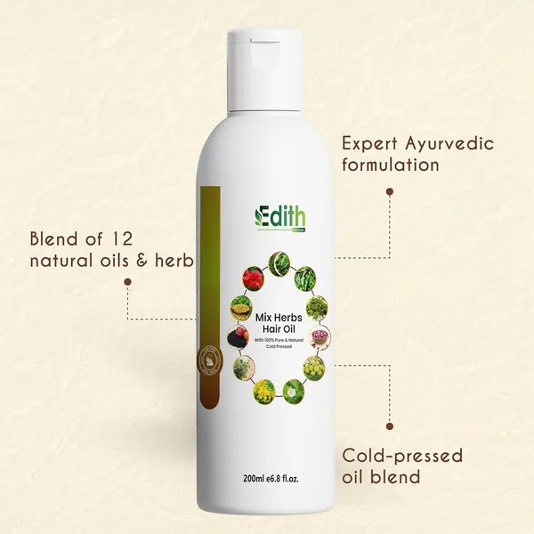 Edith_Natural_Hair_Care_Set_Cold_Pressed_Castor_Oil_And_Mix_Herbs_Hair_Oil_200ml_Each_Pack_Of_2