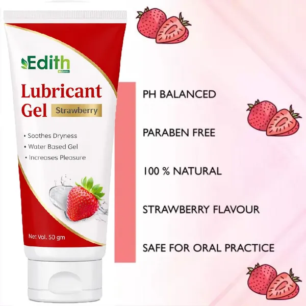 Edith_Naturals_Strawberry_Lubricant_Gel_For_Men_Women_50_Ml_Water_Based_Lube_Compatible_With_Condoms_Toys_Silicon_Free_Formula_Long_Lasting_Pleasure_50_Gm_-_Pack_Of_2