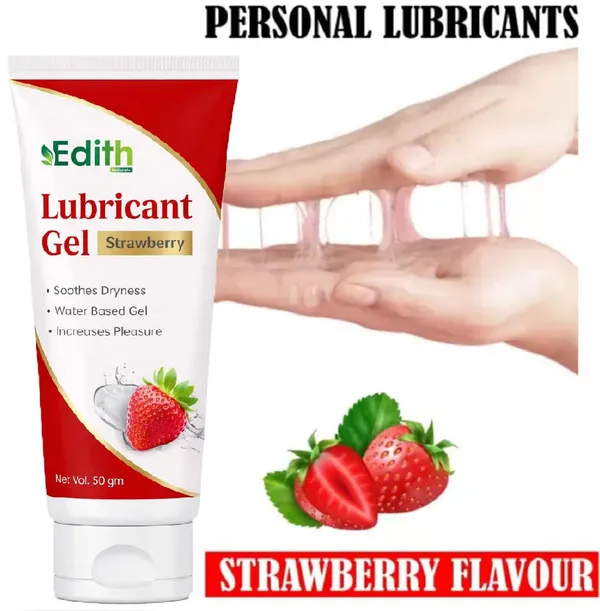 Edith_Naturals_Strawberry_Lubricant_Gel_For_Men_Women_50_Ml_Water_Based_Lube_Compatible_With_Condoms_Toys_Silicon_Free_Formula_Long_Lasting_Pleasure_50_Gm_-_Pack_Of_2