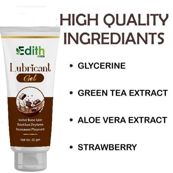 Edith_Water_Based_Lube_Chocolate_Flavoured_50g_Pack_Of_2