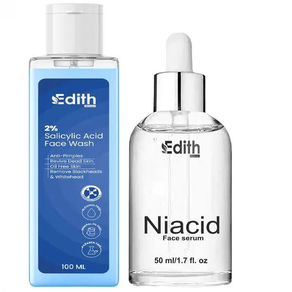 Edith_2_Salicylic_Acid_Face_Wash_For_Anti_Pimples_Blackheads_Whiteheads_100_Ml_With_Niacid_Face_Serum_50_Ml