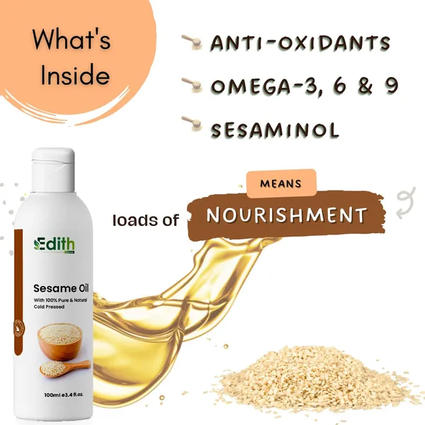 Edith_Naturals_Sesame_Oil_Pure__Cold_Pressed_For_Hair&_Skin_-Nails_Care_Body_Massage_100Ml_-_Pack_Of_2