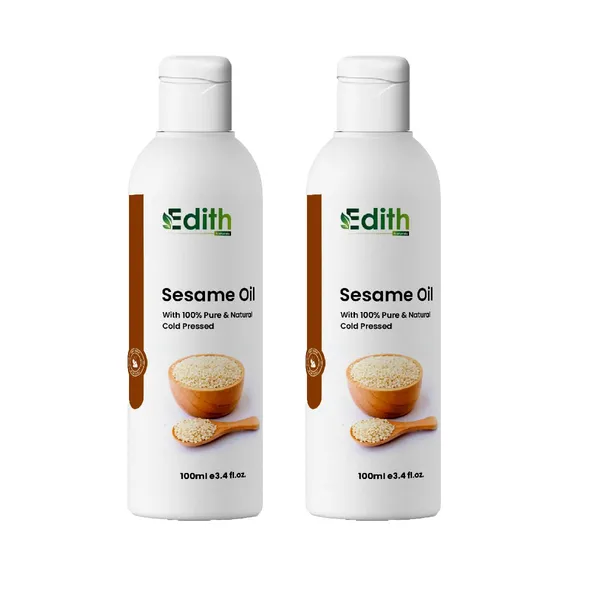 Edith_Naturals_Sesame_Carrier_Oil_Cold_pressed_100ml_Pack_Of_2
