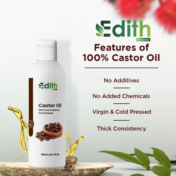 Edith_Castor_Oil__Cold_Pressed_For_Skin_Nails_Eyelashes_And_Eyebrows_100Ml_-_Pack_Of_1