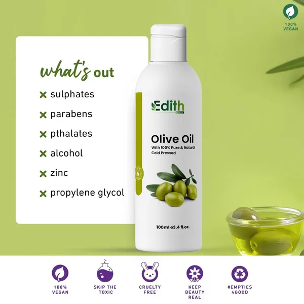 Edith_Olive_Oil__Cold_Pressed_100Ml_For_Skin_&_Hair_-_Pack_Of_2