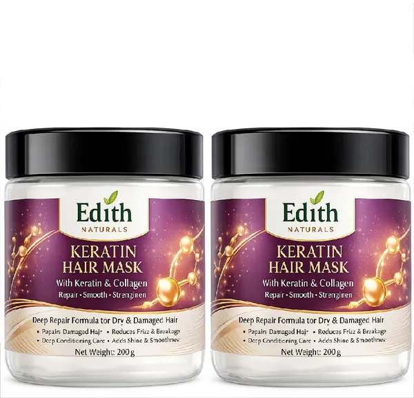 Edith_Naturals_Keratin_Hair_Mask_For_Dry_Damaged_Hair_200g_Pack_Of_2