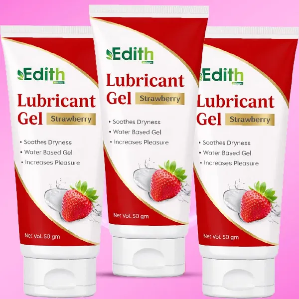 Edith_Strawberry_Lubricant_Gel_50Gm_Water_Based_Personal_Lubricant_For_Smooth_Comfortable_Intimacy_-_Pack_Of_3