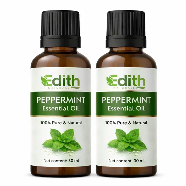 Edith_Naturals_Peppermint_Essential_Oil_100_Pure_Natural_Pack_Of_2_30_Ml_Each