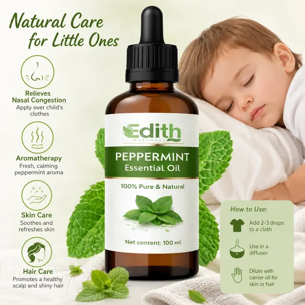 Edith_Naturals_Peppermint_Essential_Oil_100ml_|_100%_Pure_&_Natural_Mint_Oil_|For_Nasal_Blockage_relief_In_Cough_&_Cold_For_Aromatherapy,_Hair_Care,_Skin_Care_&_Fresh_Home_Fragrance