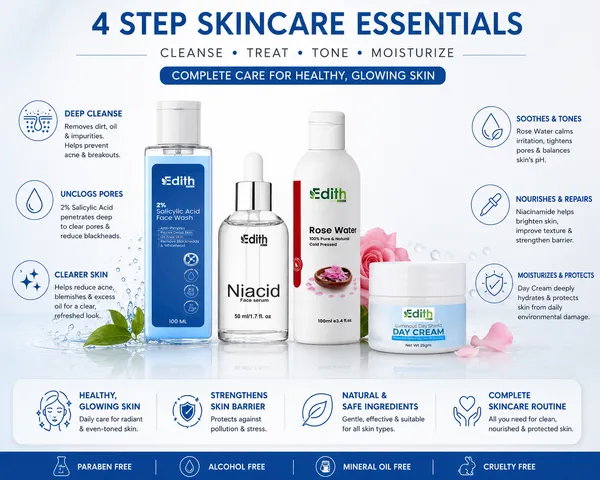 Edith__Naturals_4-Step_Skincare_Essentials_Kit_–_Face_Wash,_Serum,_Rose_Water_Toner_&_Day_Cream