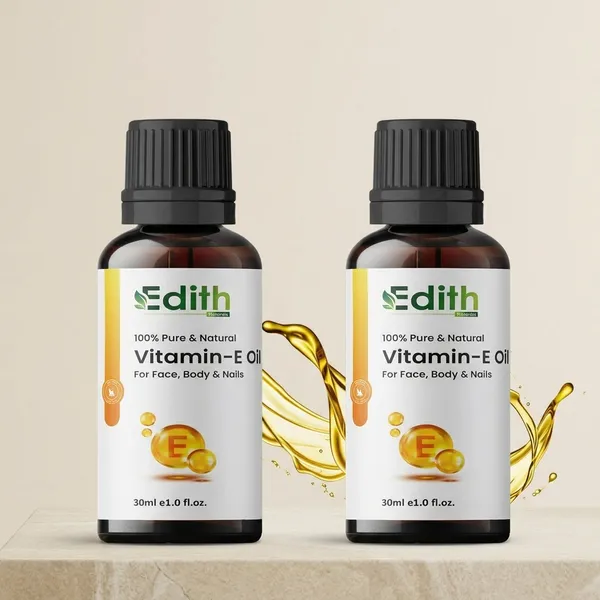 Edith_100_Pure_Natural_Vitamin_E_Oil_Blend_Of_Almond_Wheatgerm_Walnut_Carrot_Oils_Physician_Formulated_Antioxidant_Fight_Dullness_Damage_Ageing_Of_Skin_Anti_Stretch_Marks_And_Scars_-_Pack_Of_2