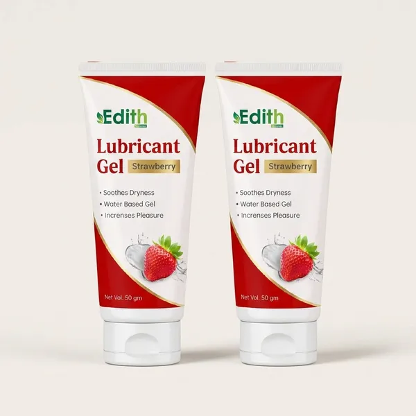 Edith_Naturals_Strawberry_Lubricant_Gel_For_Men_Women_50_Ml_Water_Based_Lube_Compatible_With_Condoms_Toys_Silicon_Free_Formula_Long_Lasting_Pleasure_50_Gm_-_Pack_Of_2