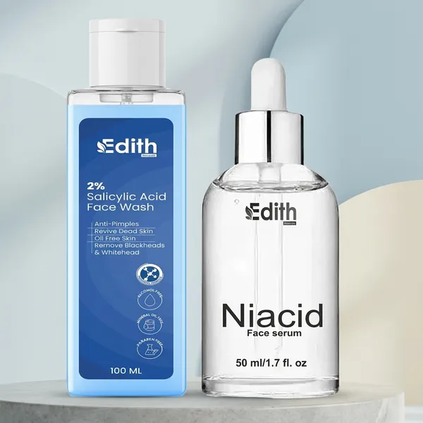 Edith_2_Salicylic_Acid_Face_Wash_For_Anti_Pimples_Blackheads_Whiteheads_100_Ml_With_Niacid_Face_Serum_50_Ml