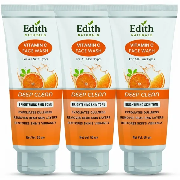 Edith_Naturals_Vitamin_C_Face_Wash_Deep_Clean_Brightening_Skin_Tone_For_All_Skin_Types_Exfoliates_Dullness_Removes_Dead_Skin_Layers_50_Gm_-_Pack_Of_3