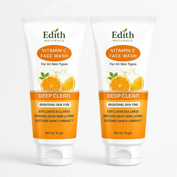Edith_Naturals_Vitamin_C_Face_Wash_Deep_Clean_Brightening_For_All_Skin_Types_50Gm_-_Pack_Of_2