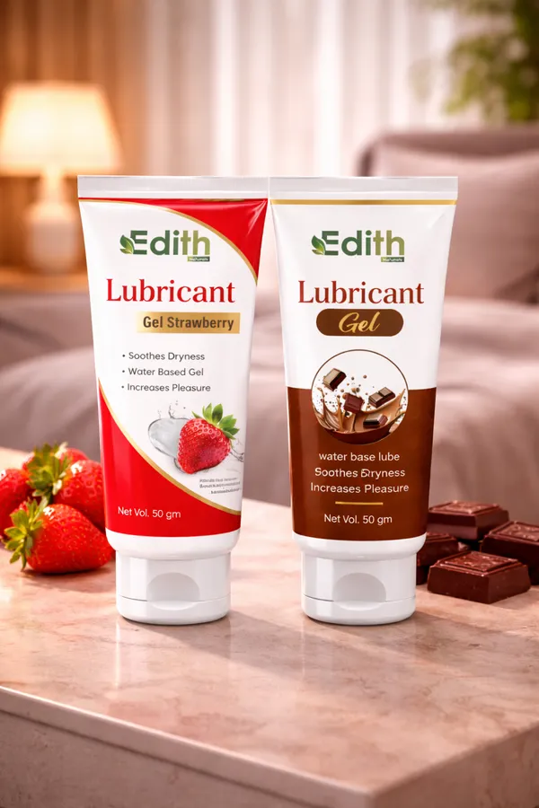 Edith_Naturals_Lubricant_Gel_Chocolate_And_Strawberry_Water_Based_Soothes_Dryness_Increases_Pleasure_50_Gm_Each_-_Pack_Of_2