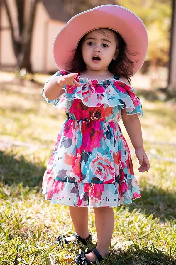 Multi_Georgette_Kids_Dress_For_Girls