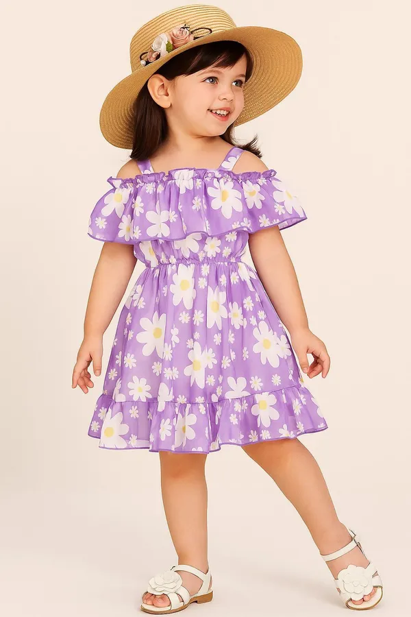 Purple_Georgette_Kids_Dress_For_Girls