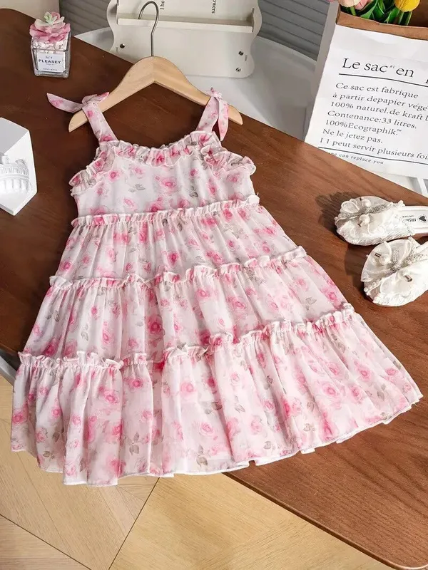 Pink_Georgette_Kids_Dress_For_Girls