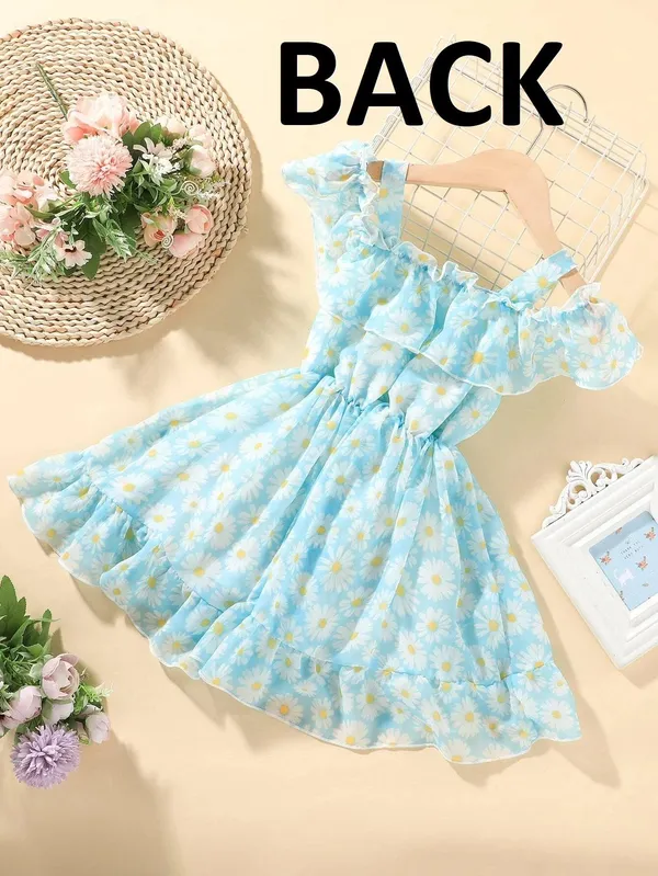 Blue_Georgette_Kids_Dress_For_Girls
