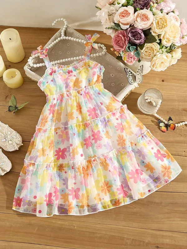 Multi_Georgette_Kids_Dress_For_Girls