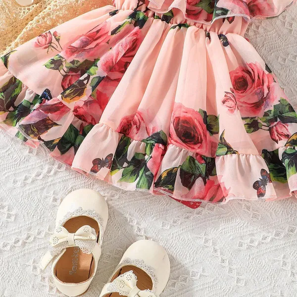 Flagged:_Colour_'Pitch'_Is_Ambiguous_-_Human_Review_Needed_|_Georgette_Kids_Dress_For_Girls
