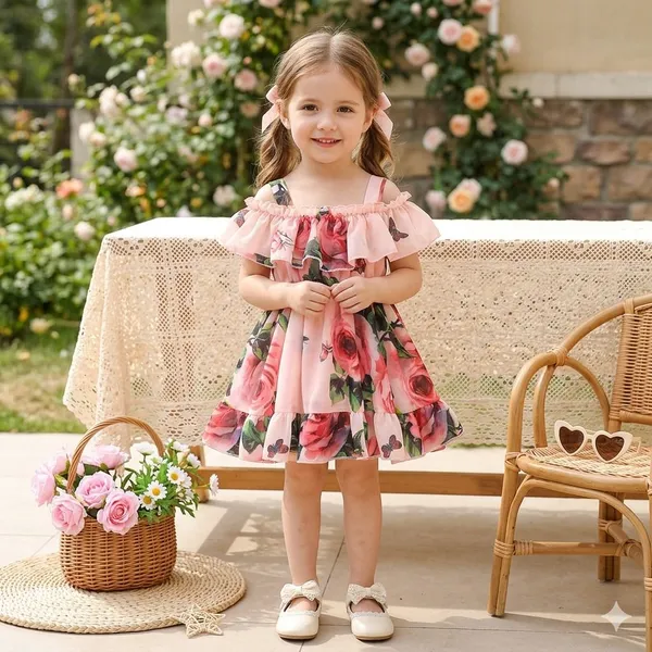 Flagged:_Colour_'Pitch'_Is_Ambiguous_-_Human_Review_Needed_|_Georgette_Kids_Dress_For_Girls