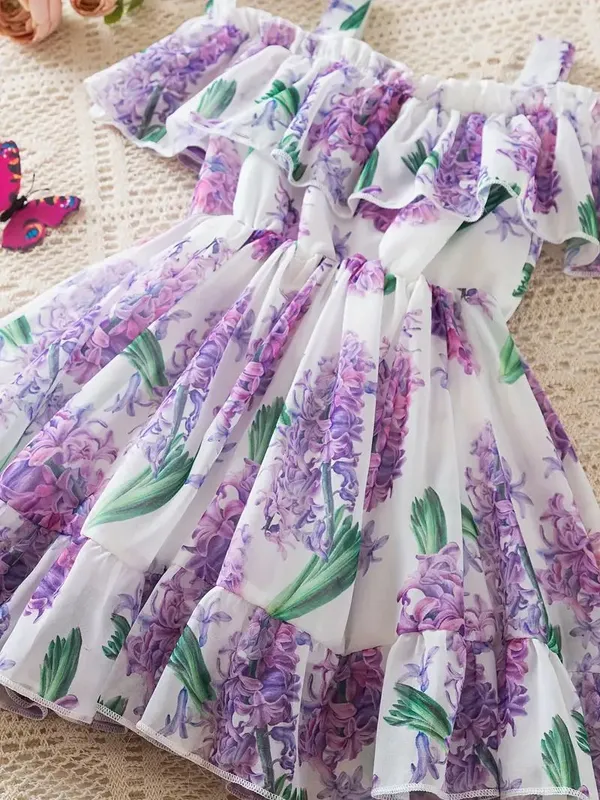 Lavender_Georgette_Kids_Dress_For_Girls