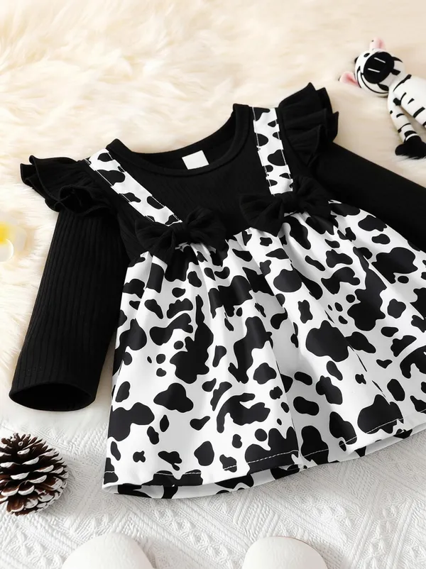 Black_Georgette_Kids_Dress_For_Girls