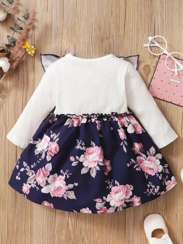 Blue_Georgette_Kids_Dress_For_Girls