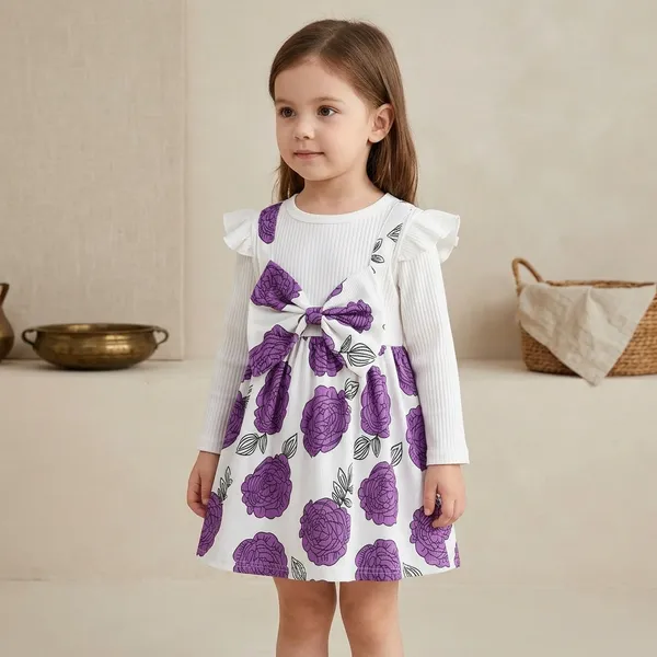 Purple_Georgette_Kids_Dress_For_Girls