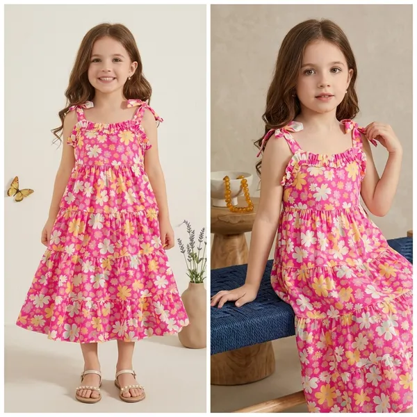 Pink_Georgette_Kids_Dress_For_Girls