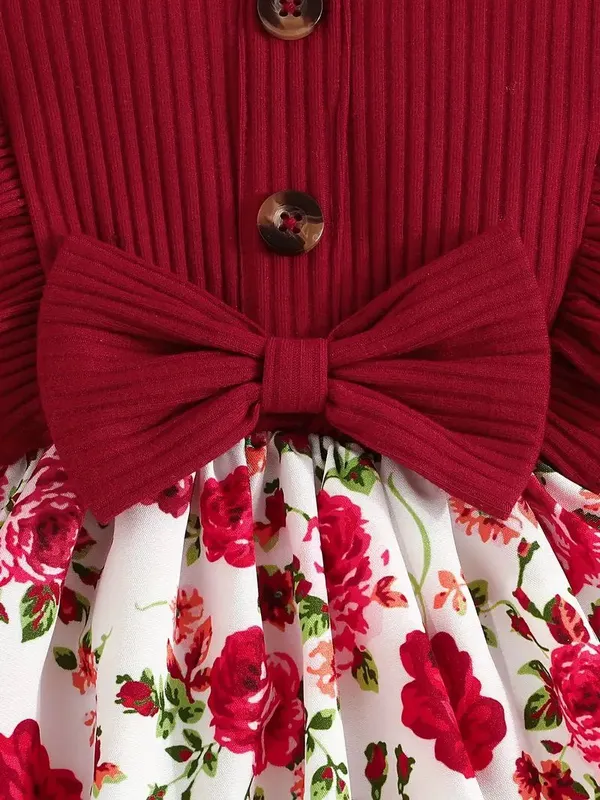 Maroon_Georgette_Kids_Dress_For_Girls