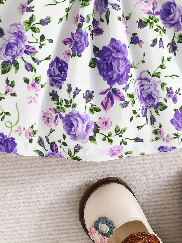 Lavender_Georgette_Kids_Dress_For_Girls