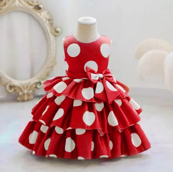 Red_Georgette_Kids_Dress_For_Girls