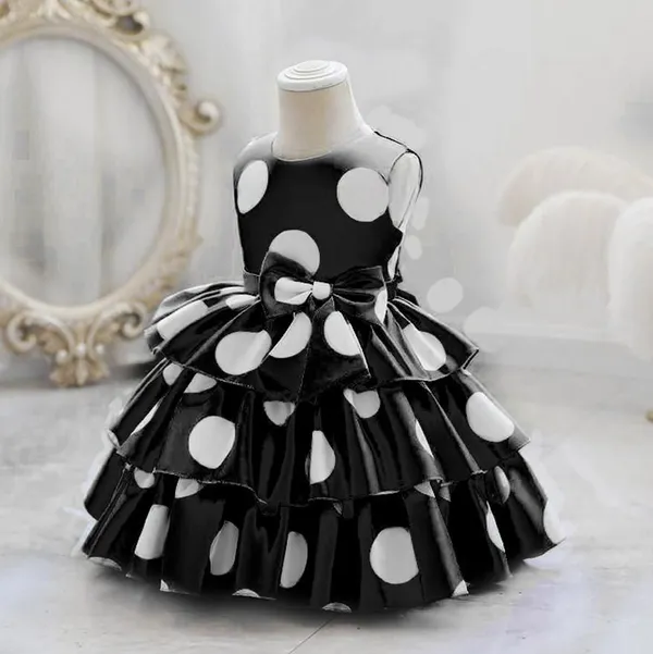 Black_Georgette_Kids_Dress_For_Girls