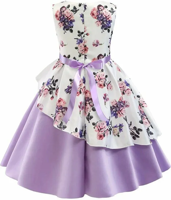 Lavender_Georgette_Kids_Dress_For_Girls