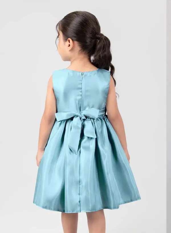 Sky_Blue_Georgette_Kids_Dress_For_Girls