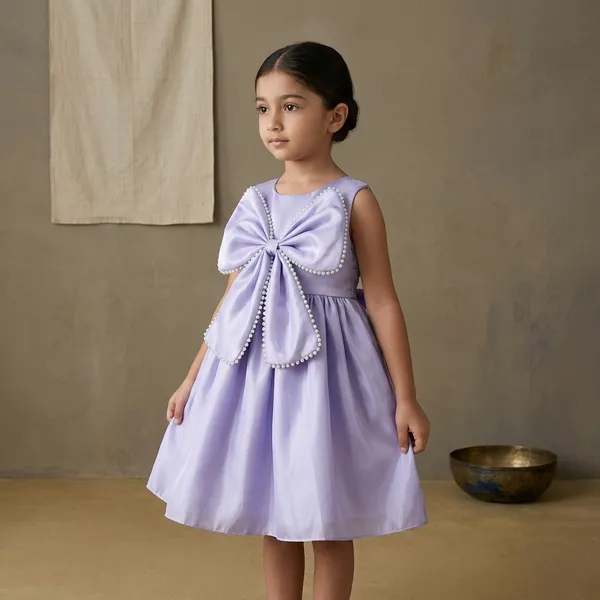 Lavender_Georgette_Kids_Dress_For_Girls