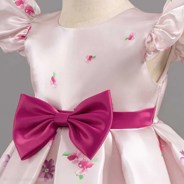 Pink_Georgette_Kids_Dress_For_Girls